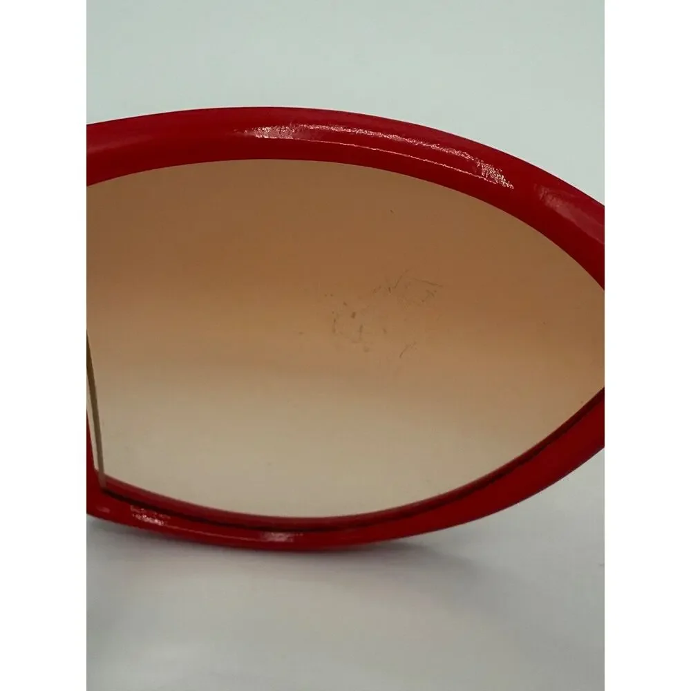 Vintage Pierre Cardin Red Oversized Sunglasses France PC 39 1970s